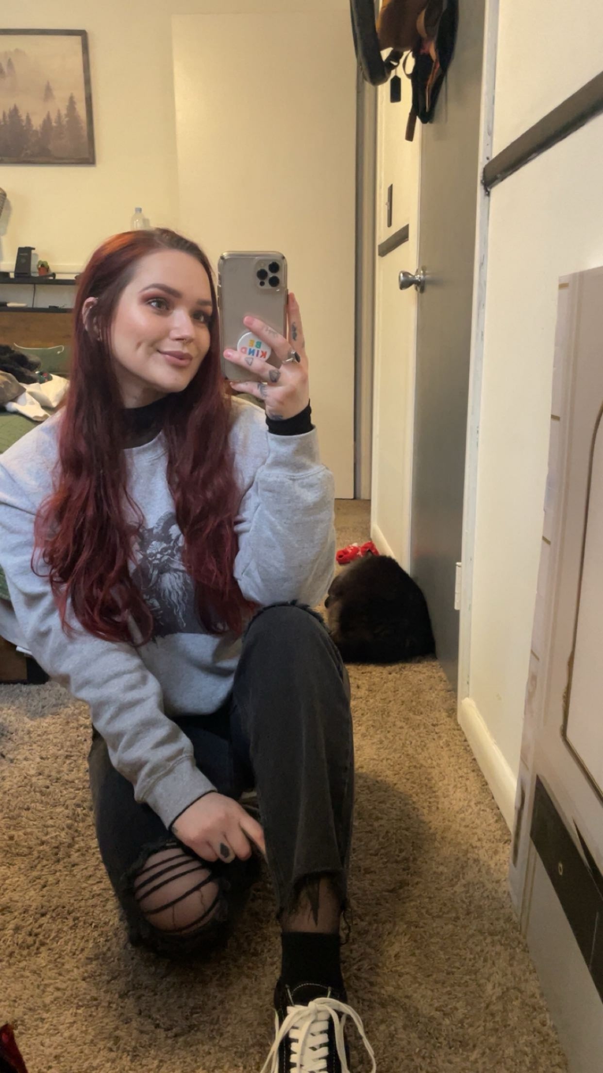 krampus sweatshirt