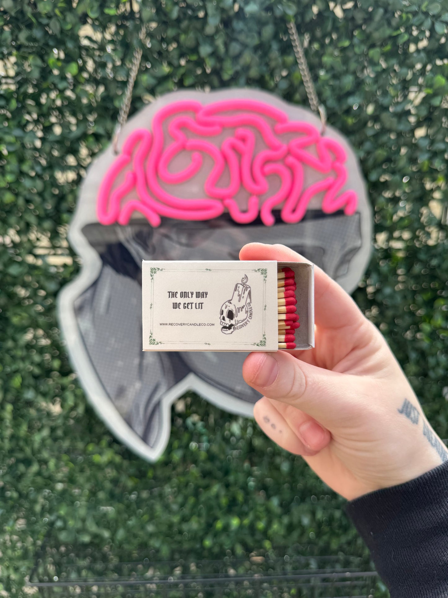 recovery candle co matches