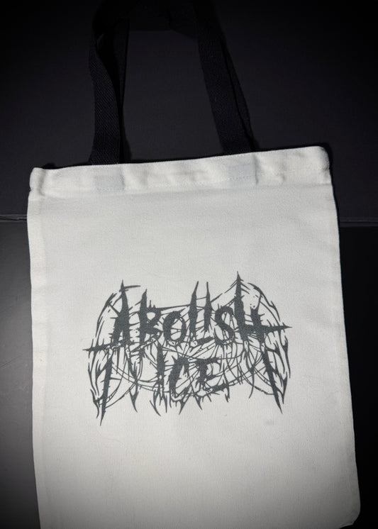 Abolish ICE tote bag - “political”