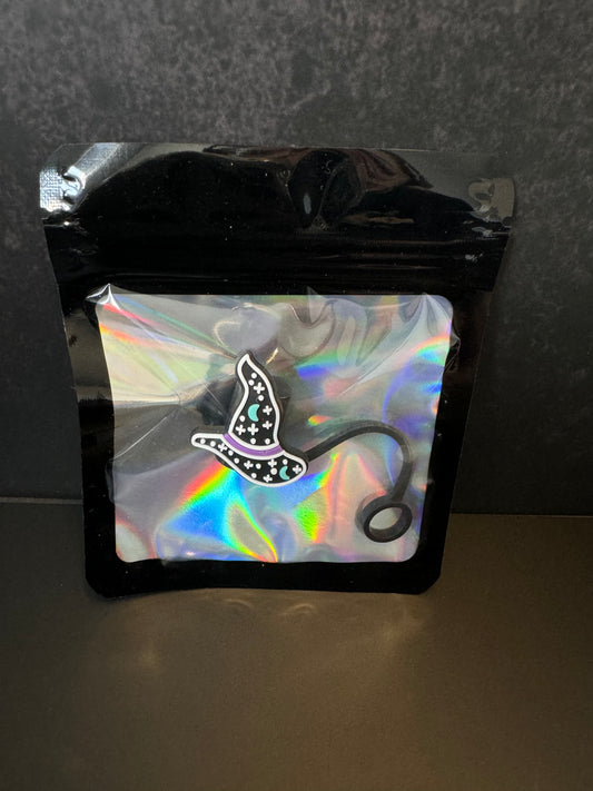 witch hat straw topper