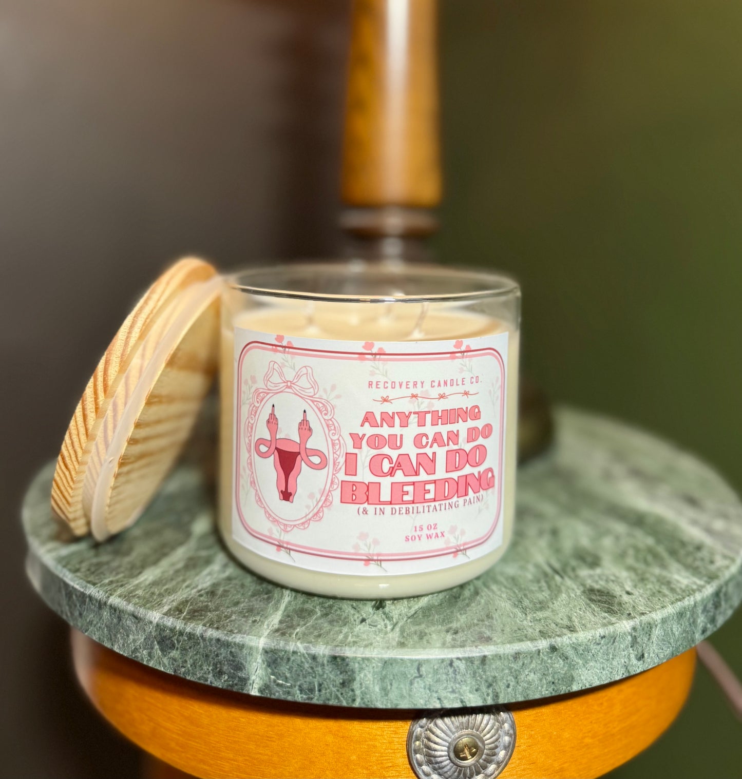 Anything you can do, I can do Bleeding candle