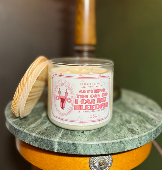 Anything you can do, I can do Bleeding candle