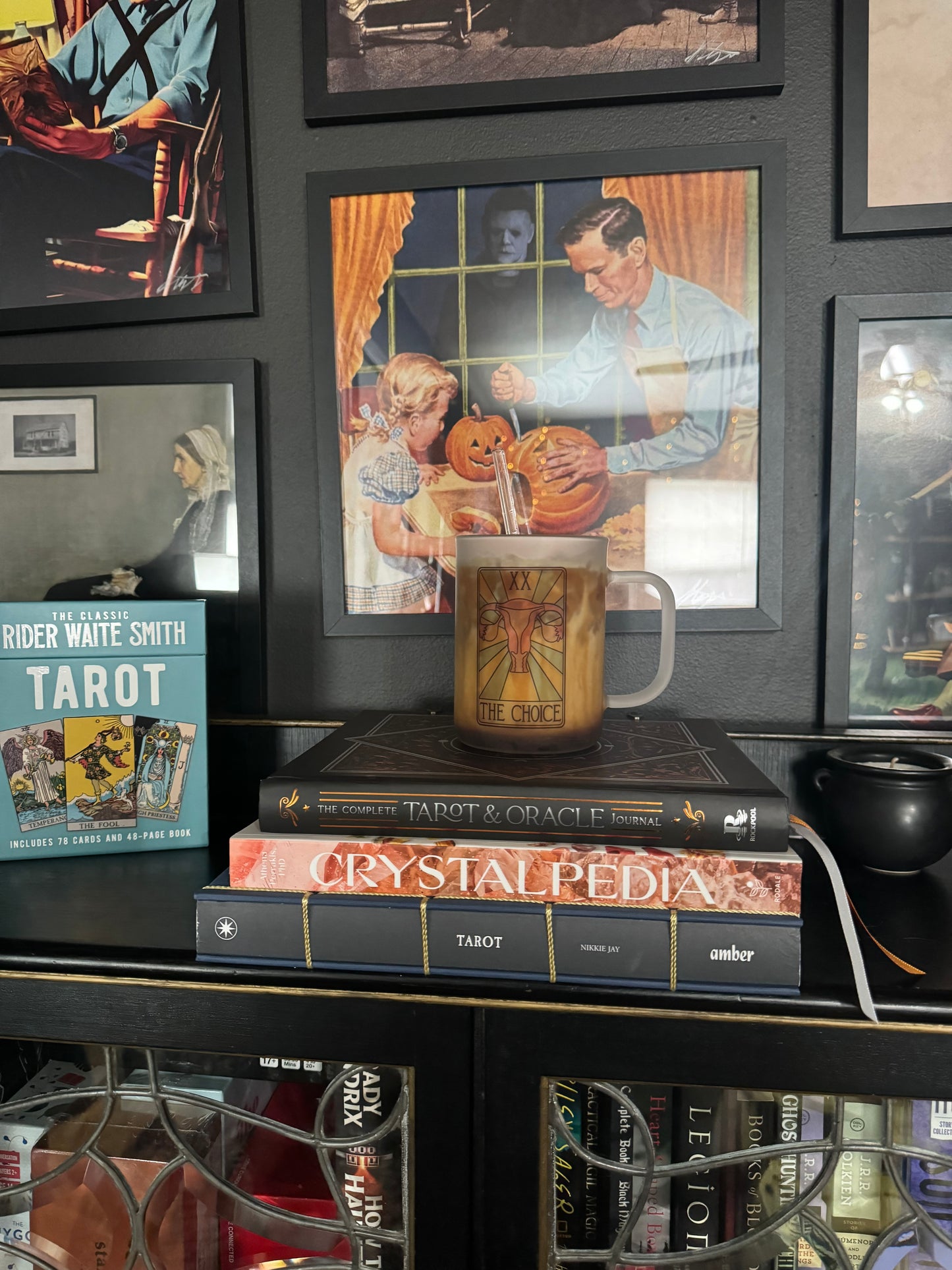 “the choice” tarot uterus mug