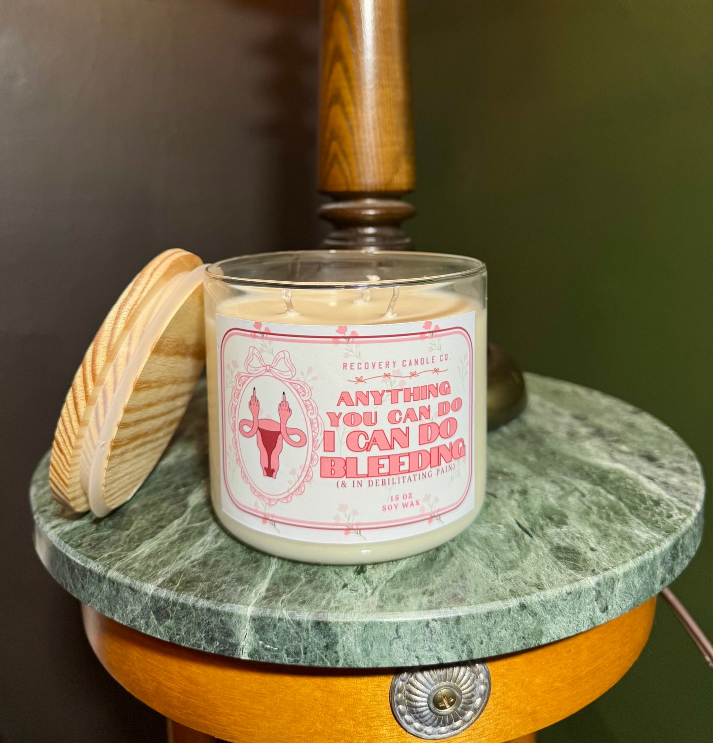 Anything you can do, I can do Bleeding candle