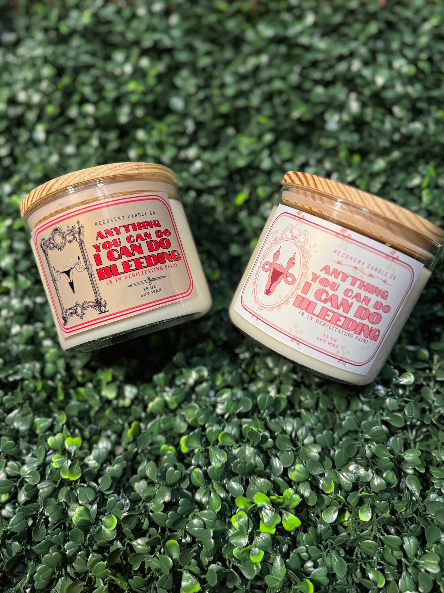 Anything you can do, I can do Bleeding candle