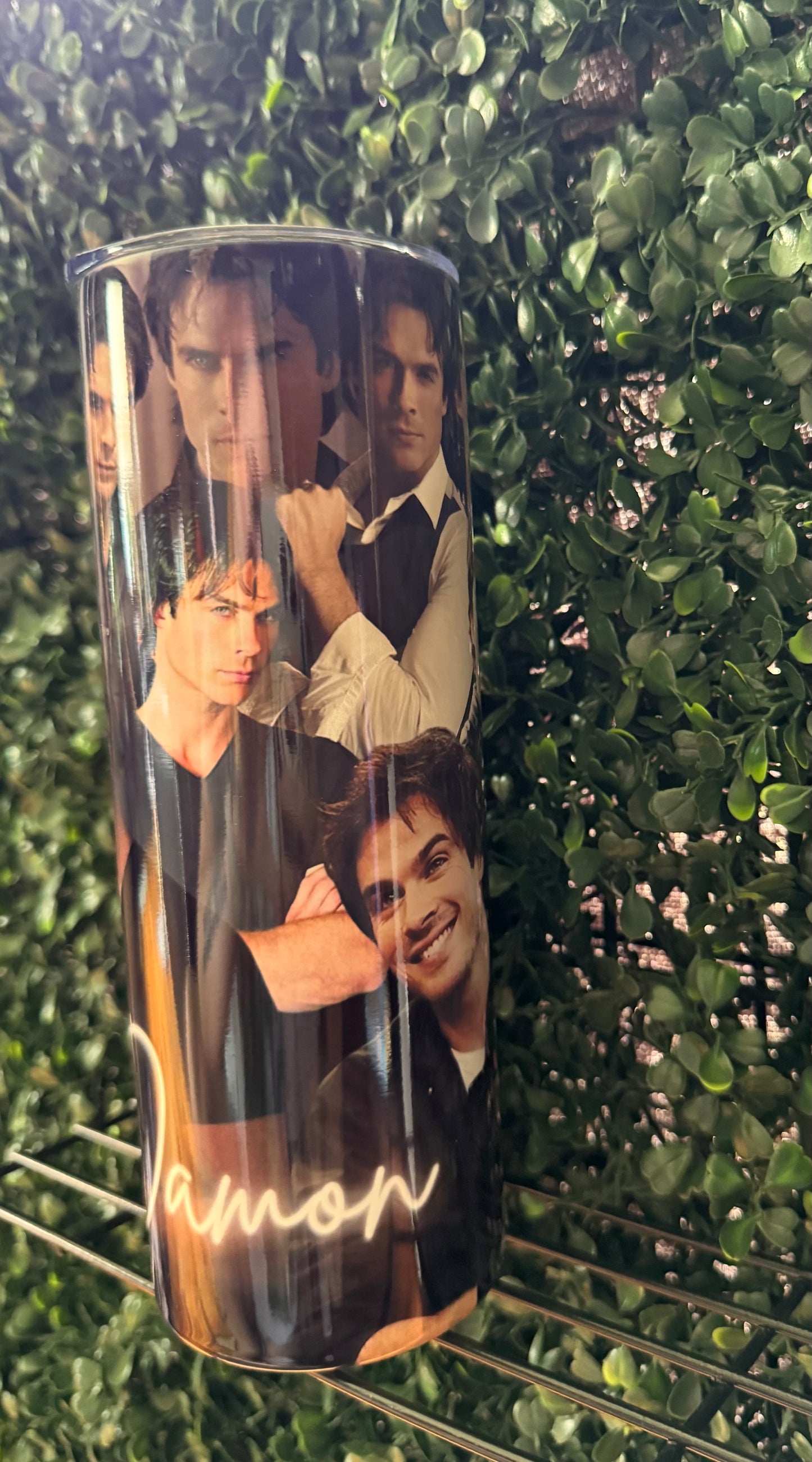 Damon Salvatore tumbler