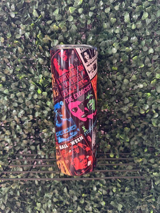 Horror Movie Poster tumbler