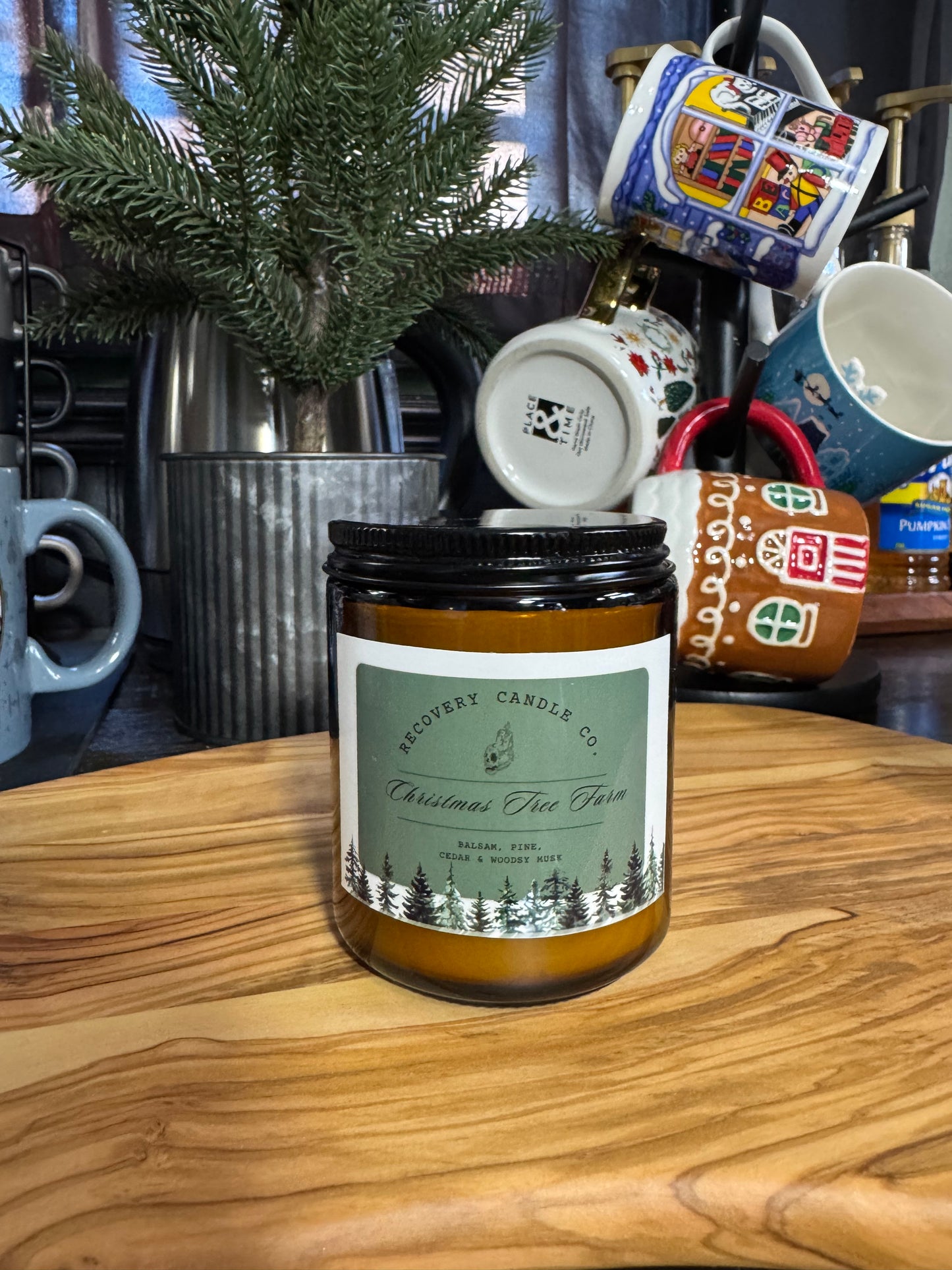 Christmas Tree Farm candle